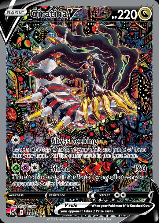 Giratina V Alt Art 186/196 — PSA 10